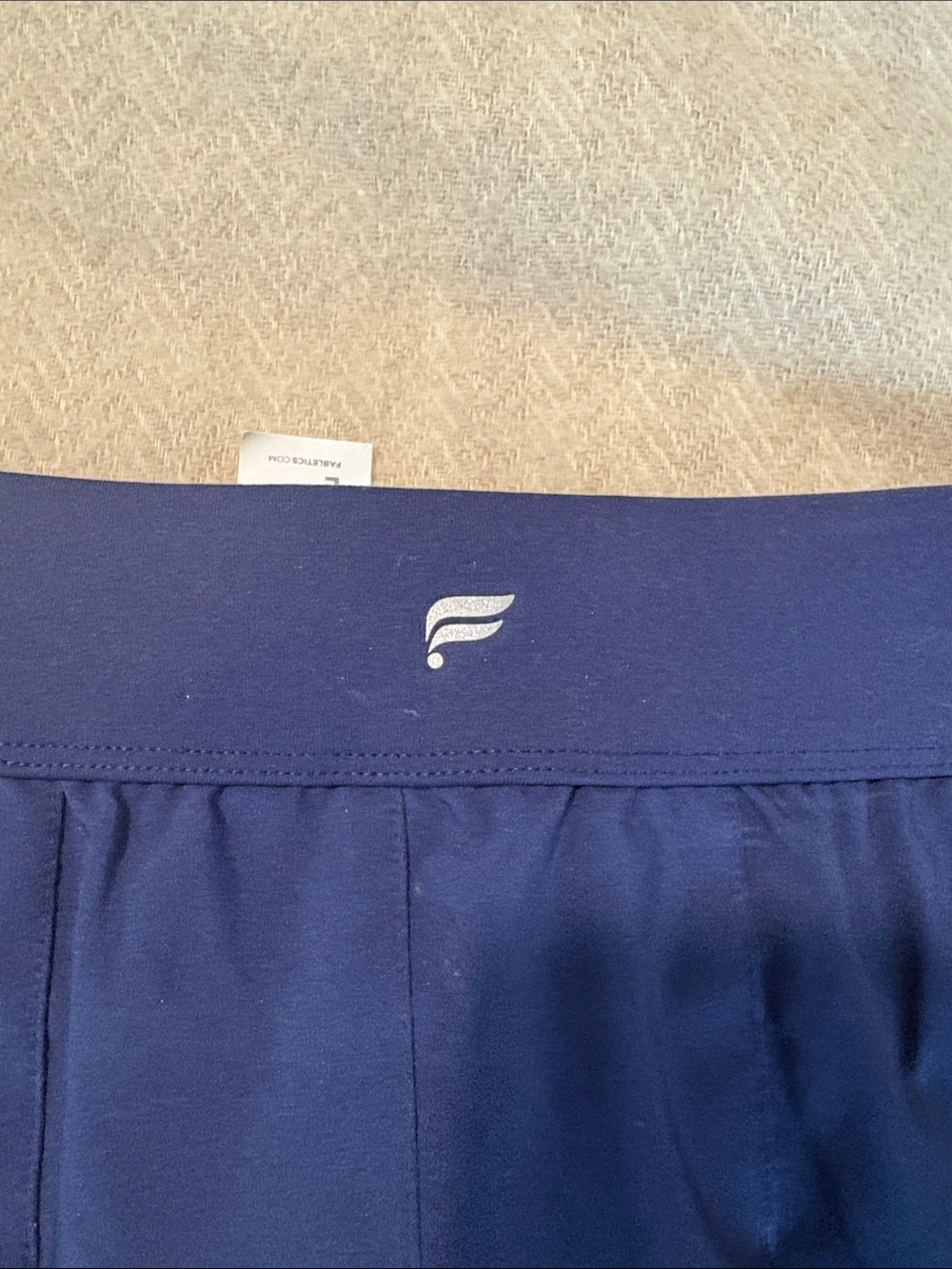 Fabletics Navy Pleated Athletic Skort - Picture 3 of 4